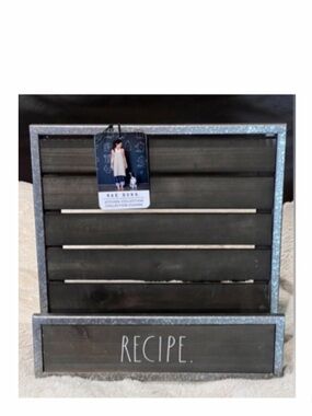 NEW Rae Dunn Recipe Cookbook Stand Holder